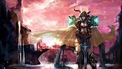 Armored green eyes green