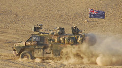 Army Afghanistan vehicles Bushmaster