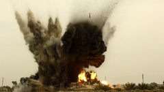 Army bombs explosions