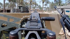 Army machine gun M2 Browning military weapon