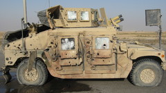 Army military Humvee