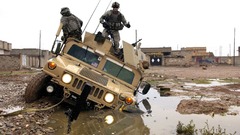 Army military Humvee soldiers