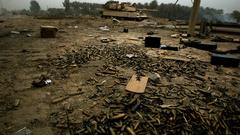 Army military M1A1 tanks