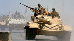 Army military tanks Iraq