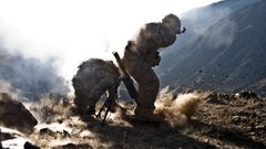 Army rocket soldiers