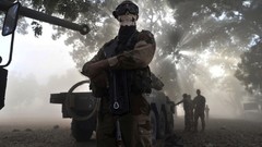 Army soldiers French tanks Mali