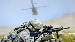 Army soldiers military weaponry