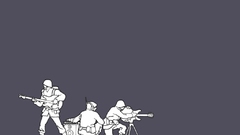 Army soldiers Music guitars