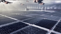 Army spaceships vehicles dystopia futuristic