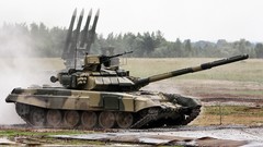 Army tanks machine gun T-90 Russians