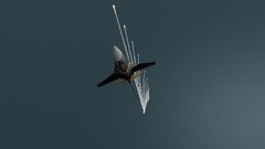 Army Turkey f-16 fighting falcon contrails Turkish Armed Forces 