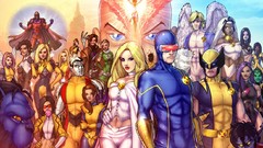 Army X-Men comics superheroes charles xavier