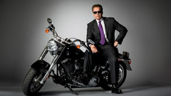 Arnold Schwarzenegger vehicles motorbikes