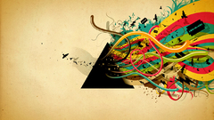 Arrow Birds abstract shades shapes blades