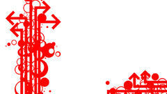 Arrows red abstract texture