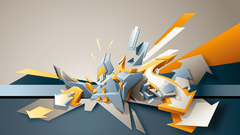 arrows shapes digital art abstract artwork arrows (design)