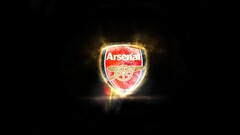 arsenal Arsenal FC logo Sport Simple Background black background