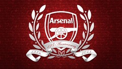 Arsenal FC arsenal logo soccer soccer clubs red background Sport
