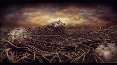 Art abstract metal things