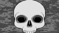 Art digital camouflage skulls