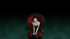 Art pinup spider fantasy