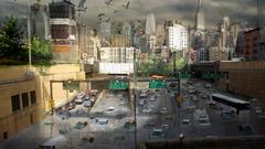 Art ruins City Apocalypse