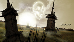 Art skull Undead light