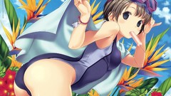 Artbook swimsuits anime girls