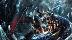 Arthas world of warcraft Frozen Throne video games illidan 