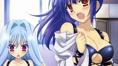 Artist anime girls cube x cursed x curious megumi cleavage mad 