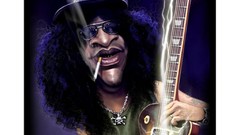 Artist caricature faces artwork