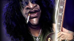 Artist caricature faces artwork