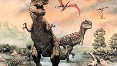 Artistic Dinosaurs illustrations Tyrannosaurus