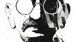 Artistic grunge Gandhi Alex