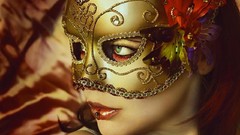 Artistic Venetian masks