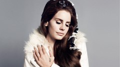 Artists lana del rey brunettes singers