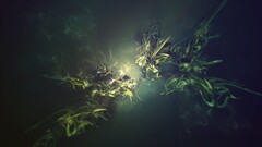 artwork abstract render shapes digital art