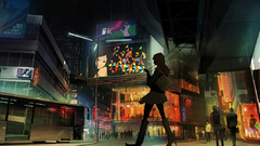 Artwork anime girls digital