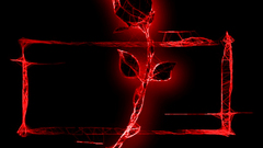 Artwork awesome red rose