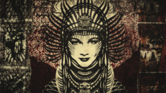 artwork Beige Women portrait face