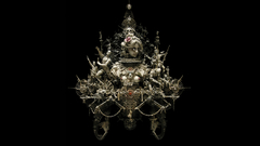 Artwork black background