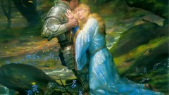 Artwork blondes woman fantasy