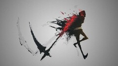 artwork concept art Simple Background fantasy art dark blood