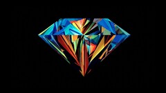 artwork Diamonds Simple Background