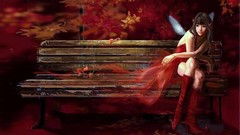 Artwork digital art fantasy art elfen girl