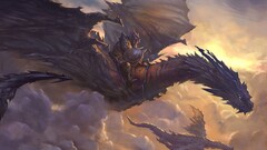 artwork dragon fantasy art concept art