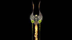 Artwork drawings black background