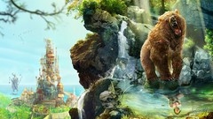 Artwork fantasy art book covers The Land of Shamans