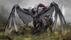 Artwork fantasy art futuristic