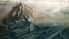 Artwork fantasy art futuristic Christian Quinot